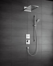 Верхний душ Hansgrohe Raindance (28410400) хром, белый
