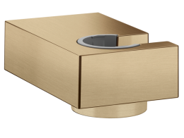 Держатель ручного душа Hansgrohe Porter E (28387140) бронза матовая (шлифованная, Brushed bronze)