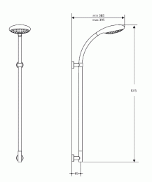 Ideal Standard GIRASOLE FRC L6826AA Верхний душ