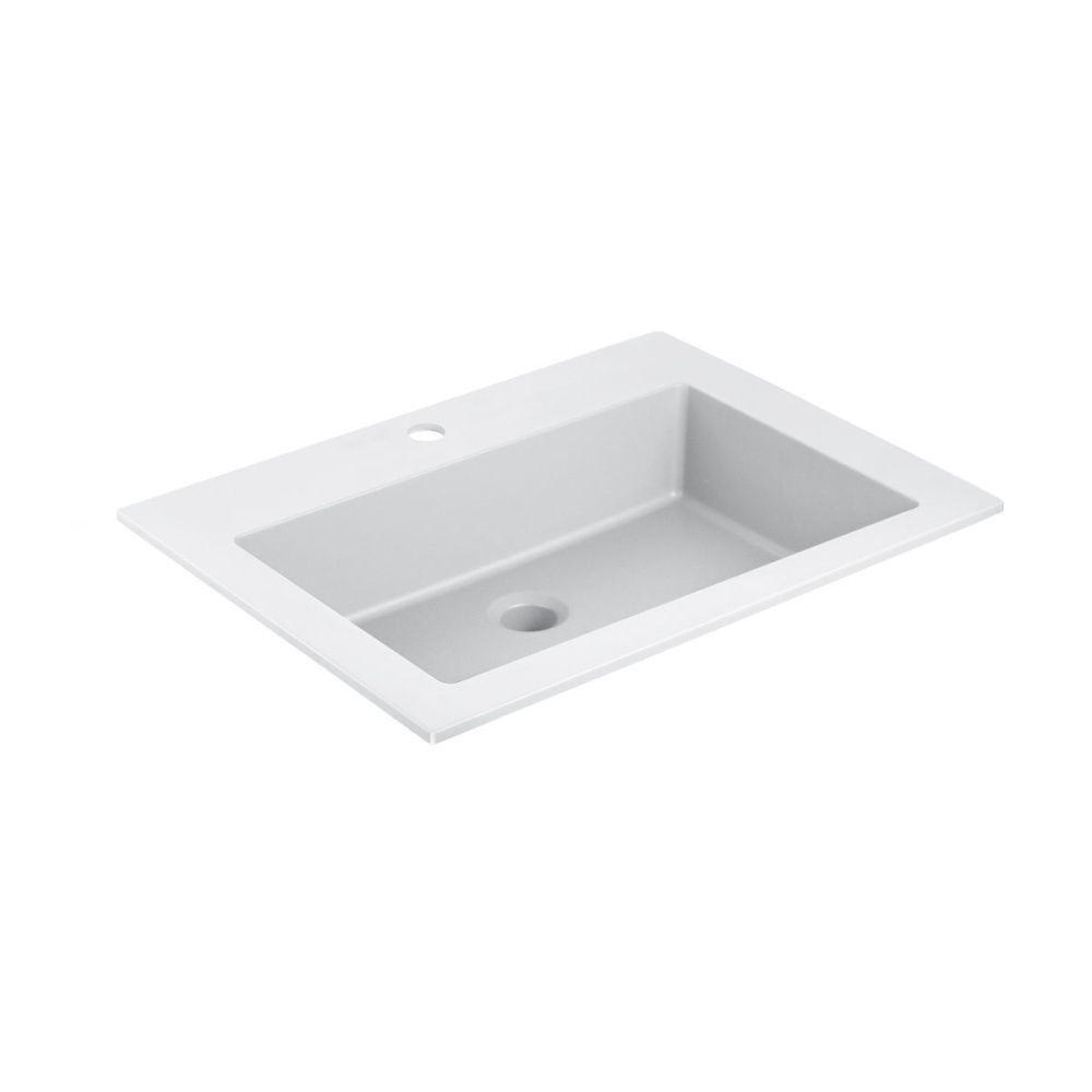 Раковина из искусственного камня Vincea (VCB-13600W) белый