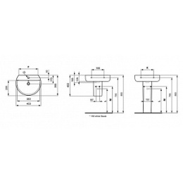 Ideal Standard Connect Sphere E805701 (45 см) мини
