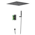 Душевая система встроенная с термостатом Timo Petruma SX-5029/03SM черный