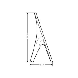 Зеркало 42240000 Hansgrohe Axor Massaud