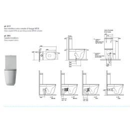 Бачок для унитаза Kerasan Aquatech 378101