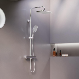 Фото Душевая система с термостатом Damixa Gala (953800000) хром