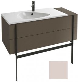 Тумба под раковину Jacob Delafon Nouvelle Vague 120 см, EB3033-M78, цвет - пыльная роза матовый