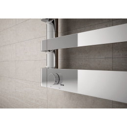 Полотенцесушитель электрический Irsap Step_E 1255/500 CL.50 B01, SEL050T50IR01NNN01, 11 секций, хром