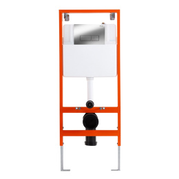 Фото Инсталляция для подвесного унитаза в комплекте с клавишей смыва BelBgano BB097SET.Q.CR