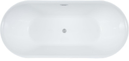 Акриловая ванна 170x78 Aquanet (00289723), овальная