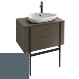 Тумба под раковину Jacob Delafon Nouvelle Vague 80 см, EB3039-M76, графит мягкий