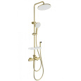 Душевая система с гигиеническим душем и термостатом Wonzon&Woghand Solid (WW-C3011-A1-BG) Золото