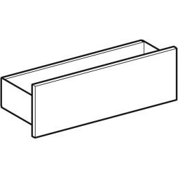 Полка Geberit Acanto 500.617.JK.2, 45 см, тёмно-серое стекло