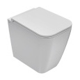 Унитаз приставной Globo Stone (ST002.BI) белый