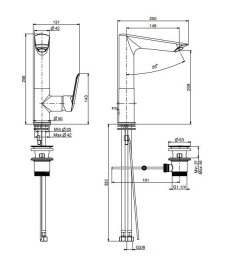 FIMA Carlo Frattini Spot F3011FCR Смеситель для раковины
