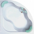 Акриловая ванна 150х150 Ravak Gentiana (CG01000000), белый