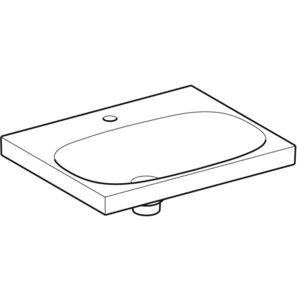Geberit Acanto 500.629.01.2 Раковина, подвесная