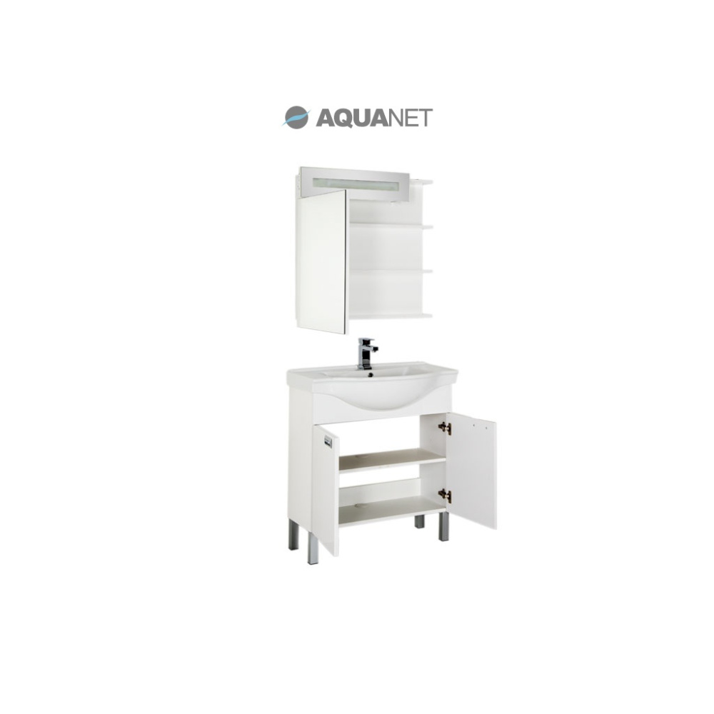 Мебель для ванной Aquanet Адель 80 белый