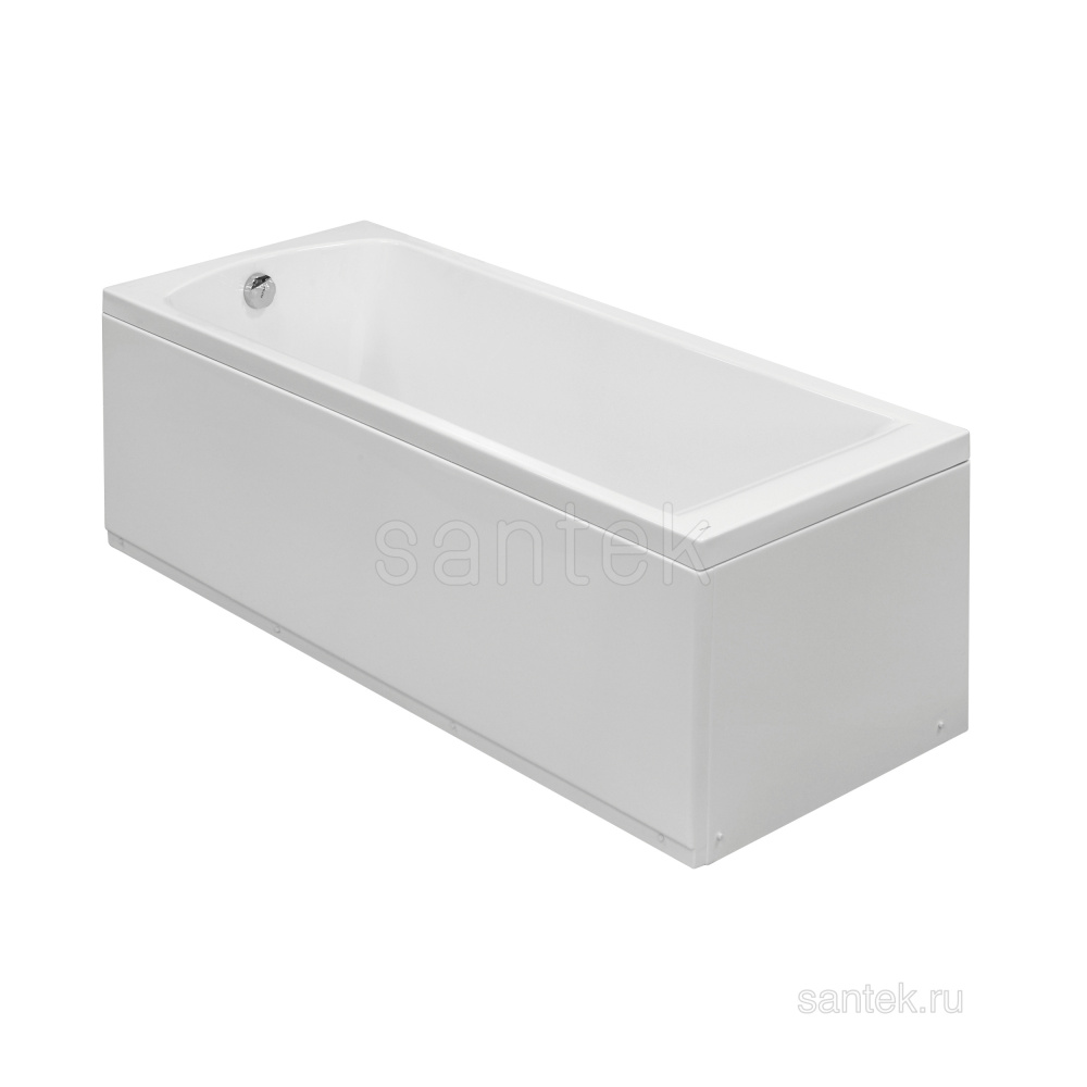Акриловая ванна 170x75 Santek (1.WH50.1.596), прямоугольная