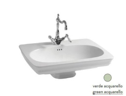 Фото Раковина подвесная 68 см ArtCeram Civitas (CIL001 35 00) зеленый