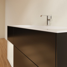 Villeroy Boch Finion F060GJPD Тумба под раковину 1196х498 мм (light grey matt/black matt)