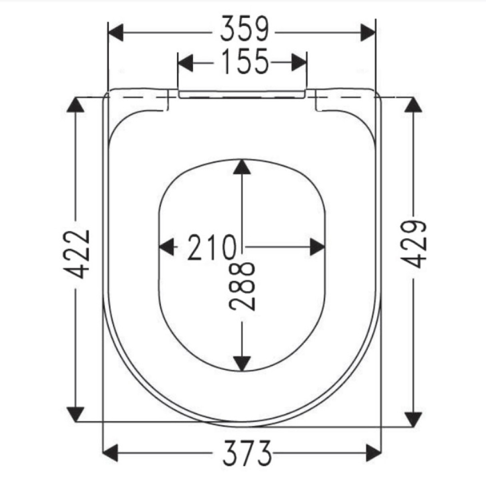 Фото Villeroy Boch Avento 9M77C1RW Сиденье с крышкой для унитаза (белый камень)