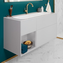 Villeroy Boch Finion F060GJGJ Тумба под раковину 1196х498 мм (light grey matt/light grey matt)