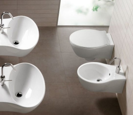 Фото Биде подвесное Hatria Nido (YXNI01) белый