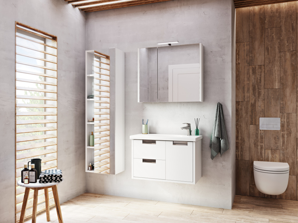 Фото Тумба под раковину Roca Etna (857301806) белый, глянцевый