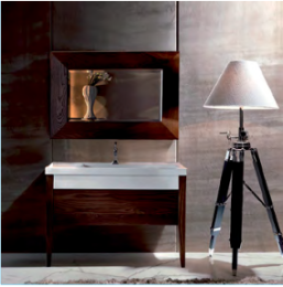 Раковина Kerasan Bentley 393201*1 120х50 с 1 отверстием под смеситель