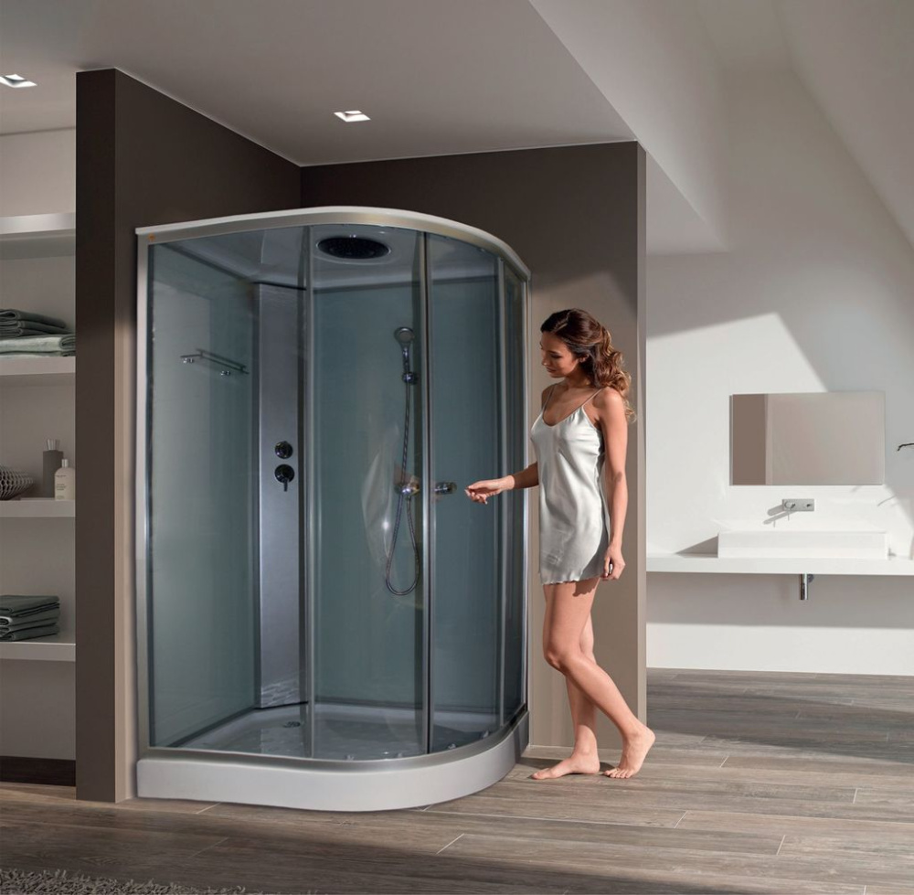 Душевая кабина 80xx215 Fiinn (F510 L/R) Без гидромассажа, Акрил, Поддон низкий