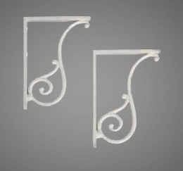 Фото SIMAS Lante LAMNbi декоративный кронштейн (белый)