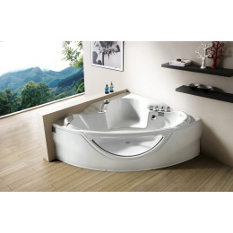 Акриловая ванна 155x155 Gemy (G9025 II C), четверть круга