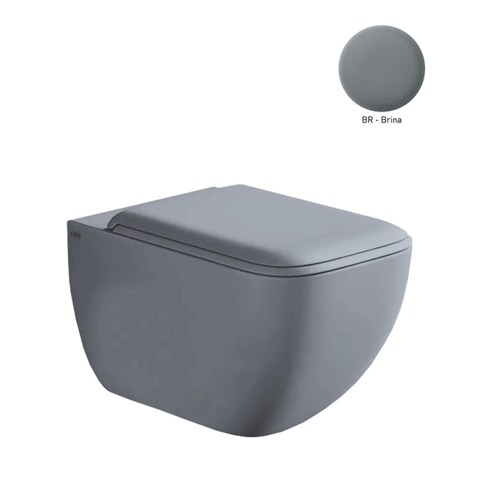 Ceramica CIELO Shui Comfort CPVSHCOTF BR - Сиденье с крышкой для унитаза, Quick Release - Soft Close