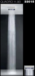 Фото Верхний душ Gessi Segni Quadro (33015#238) сталь полированная
