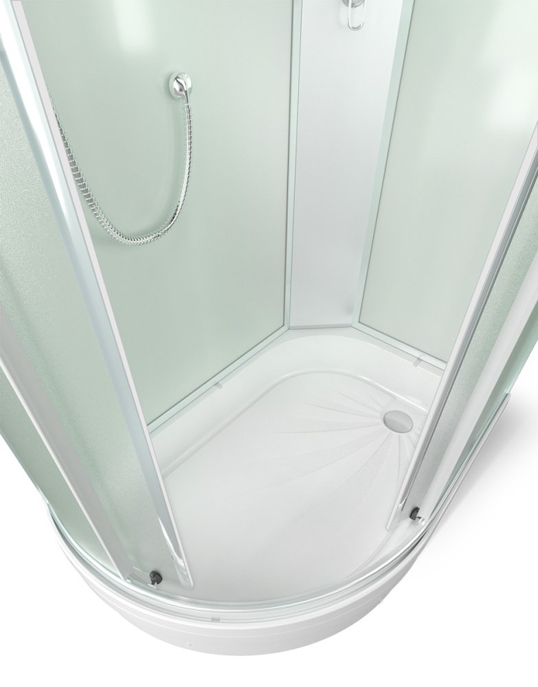 Душевая кабина 120x80x226 Erlit (ER351226R-C3-RUS) , Поддон средний