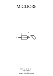 Фото Держатель Migliore Ricambi 20074 для лейки хром