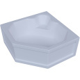 Акриловая ванна 150х150 Aquatek Лира (LIR150-0000032), цвет белый
