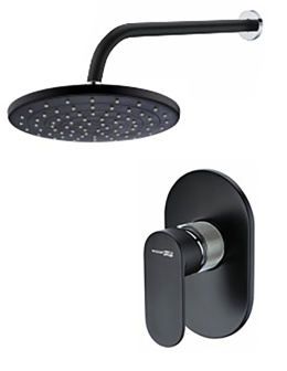 Душевая система WasserKRAFT (A12777) черный
