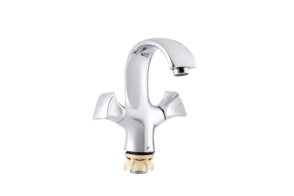 Фото Смеситель для раковины ПСМ-Профсан ПСМ-717-38 КВАДРО тип См-УмДЦБА