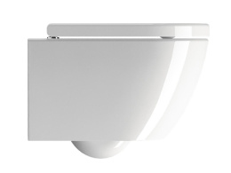 Унитаз подвесной GSI Pura 50 881811 белый глянцевый
