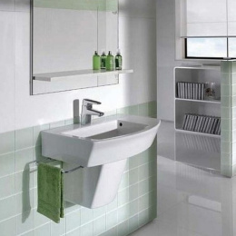 Фото Раковина 65 см Roca Hall (327620000) белый