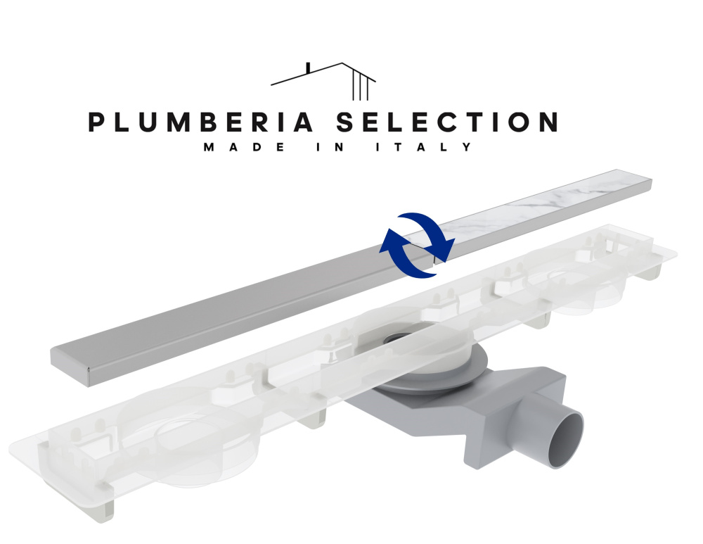 Душевой трап Plumberia Selection PSM MODULAR PSM120MT