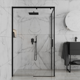 Фото Душевое ограждение 120х80 см PAINI 84YO12080 черный