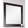 Зеркало Aquaton Жерона 85 черное серебро 1A158702GEM50