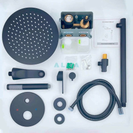 Душевая система ALMAes Marita (TVZ-8833) черный