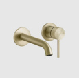 Смеситель для раковины Gessi 316 Flessa 54083#727, латунь брашированная/шлифованная PVD(Brushed Bras