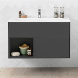 Villeroy Boch Finion F030GKGK Тумба под раковину 996х498 мм (Anthracite Matt)