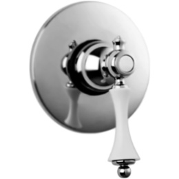 Фото Смеситель Cezares Margot MARGOT-DIM-01-Bi для душа, хром/белый