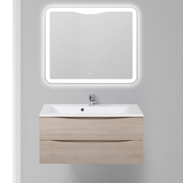Тумба под раковину BelBagno Marino MARINO-1000-2C-SO-RG-P, 100 х 44,5 х 55 см, Rovere Grigio