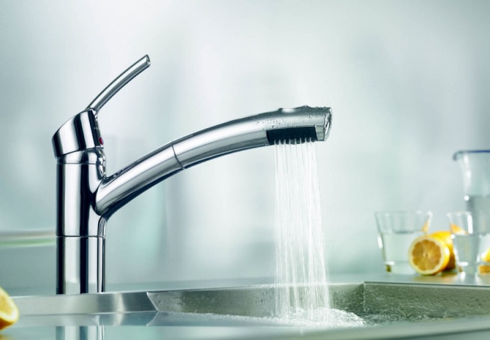 Фото Смеситель для кухни Kludi Trendo (335819675) серый